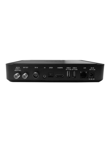 DIGIQUEST Récepteur satellite Labellisé Tivusat HD Carte Activée Chaines Italiennes