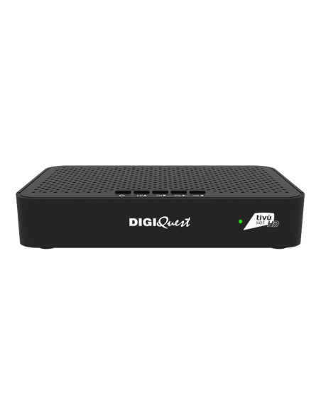 DIGIQUEST Q10 Récepteur Labellisé Tivusat HD Carte Activée Chaines Italiennes