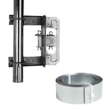 CERCLAGE CHEMINÉE SIMPLE GALVANISÉ A 2 TENDEURS 