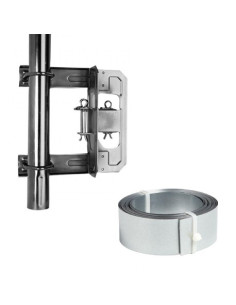 CERCLAGE CHEMINÉE SIMPLE GALVANISÉ A 2 TENDEURS 