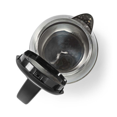 NEDIS Bouilloire électrique 1,7L Aluminium Inox 2200W Protection contre l'ébullition
