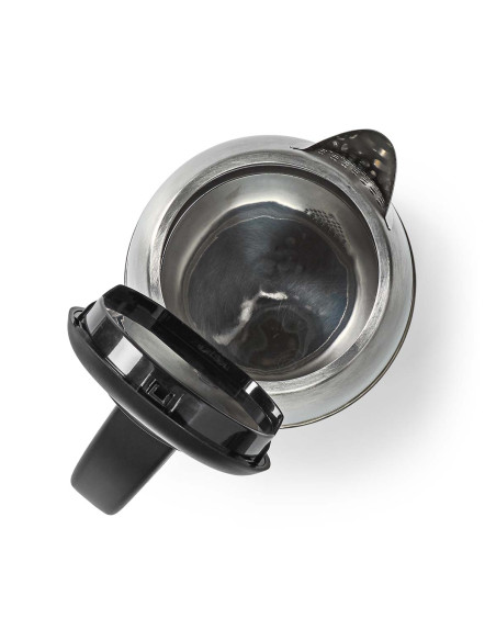NEDIS Bouilloire électrique 1,7L Aluminium Inox 2200W Protection contre l'ébullition