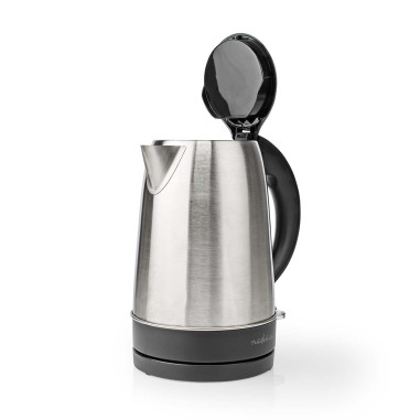 NEDIS Bouilloire électrique 1,7L Aluminium Inox 2200W Protection contre l'ébullition