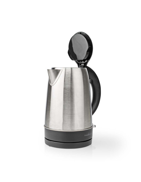 NEDIS Bouilloire électrique 1,7L Aluminium Inox 2200W Protection contre l'ébullition