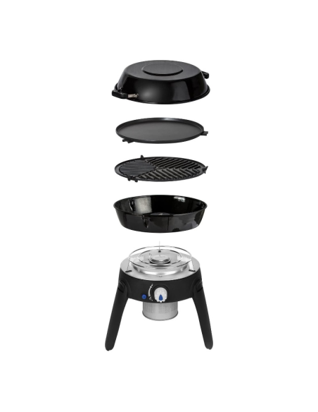 CADAC Safari Chef 30 HP Barbecue Gaz BBQ Grill Spécial Camping Pieds repliables