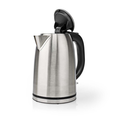 Bouilloire électrique  1.7 l  Acier  Argent / Noir  Rotatif à 360 degr