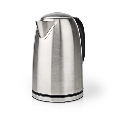 Bouilloire électrique  1.7 l  Acier  Argent / Noir  Rotatif à 360 degr