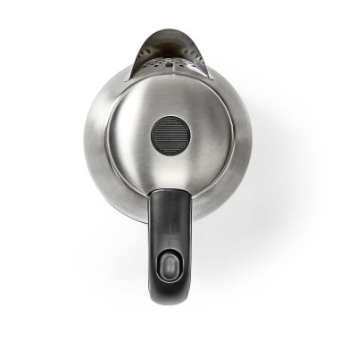 Bouilloire électrique  1.7 l  Acier  Argent / Noir  Rotatif à 360 degr