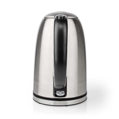 Bouilloire électrique  1.7 l  Acier  Argent / Noir  Rotatif à 360 degr