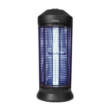 PEREL Destructeur d'insectes Electrique Noir 40W Lampe Anti-Moustique 600m2