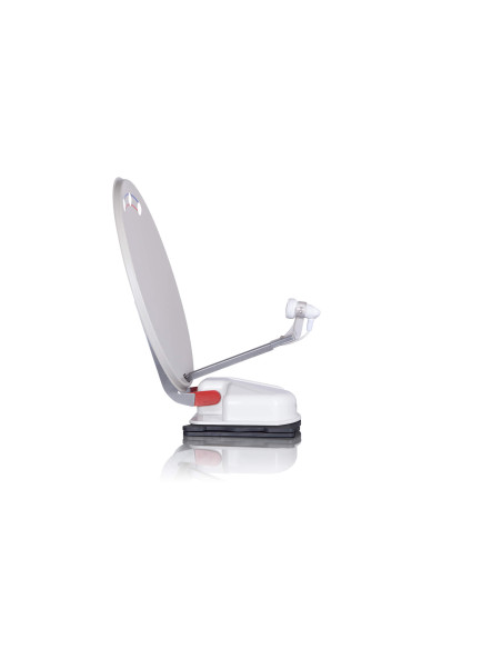 Pack ALDEN Orbiter Parabole Automatique 65cm + Récepteur satellite SATMATIC HD FRANSAT