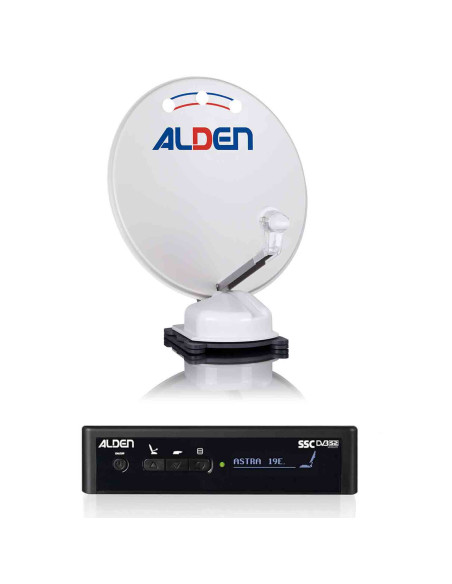 Pack ALDEN Orbiter Parabole Automatique 65cm + Pointeur Module SSC