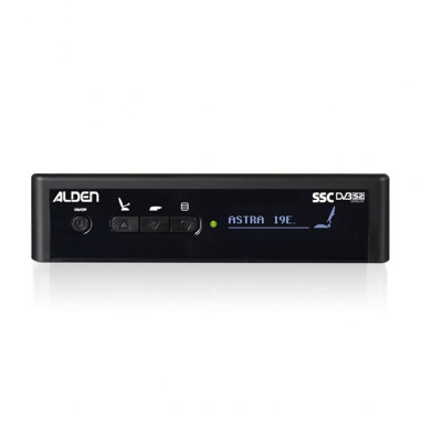 ALDEN Onelight EVO Ultrawhite Parabole Satellite Automatique 60cm + Pointeur Module SSC
