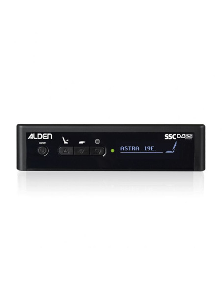 ALDEN Onelight EVO Ultrawhite Parabole Satellite Automatique 60cm + Pointeur Module SSC