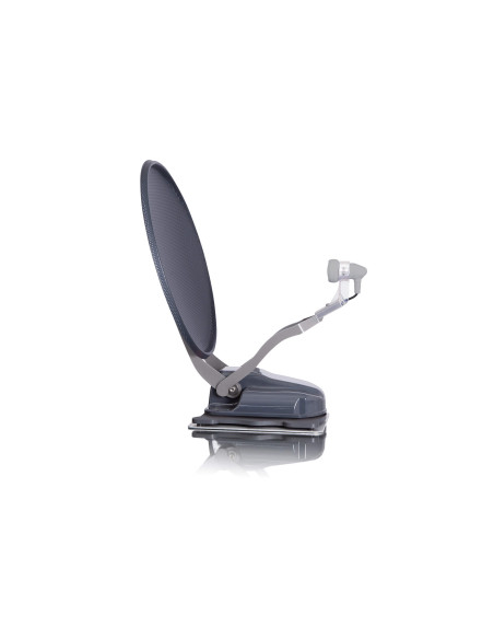 ALDEN Onelight EVO Platinium Parabole Satellite Automatique 60cm + Récepteur satellite SATMATIC HD TNTSAT