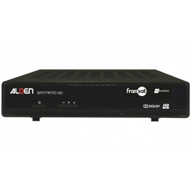 ALDEN Onelight EVO Platinium Parabole Satellite Automatique 60cm + Récepteur satellite SATMATIC HD TNTSAT