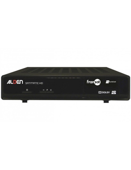 ALDEN Onelight EVO Platinium Parabole Satellite Automatique 60cm + Récepteur satellite SATMATIC HD TNTSAT