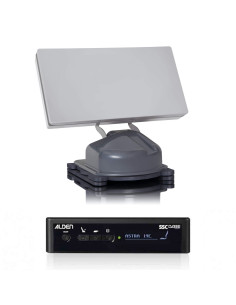 Pack ALDEN PLANAR Parabole Satellite Automatique Plate + Pointeur Module SSC