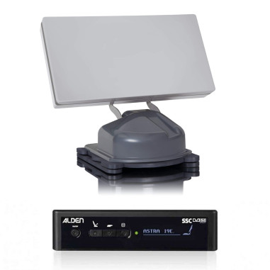 Pack ALDEN PLANAR Parabole Satellite Automatique Plate + Pointeur Module SSC