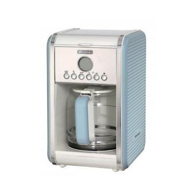 ARIET Cafetière Vintage Rétro Programmable Bleu