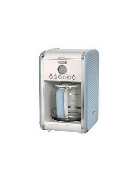 ARIET Cafetière Vintage Rétro Programmable Bleu