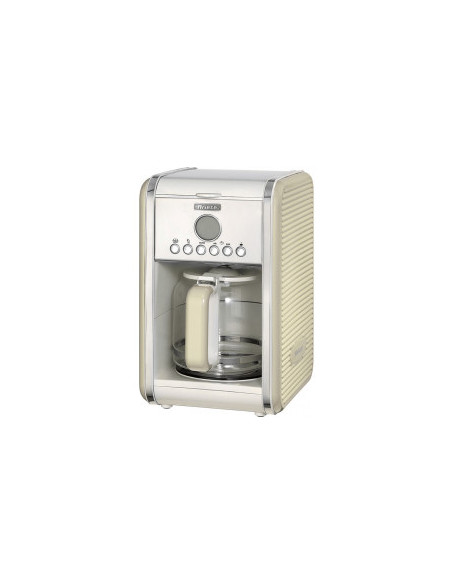 ARIET Cafetière Vintage Rétro Programmable Beige