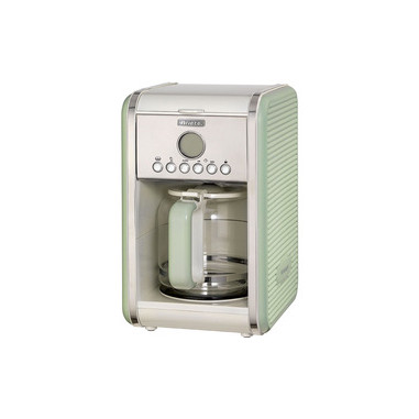 ARIET Cafetière Vintage Rétro Programmable Vert