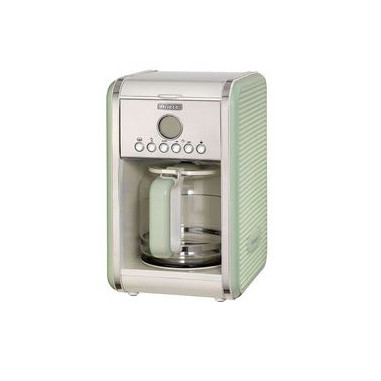 PACK ARIETE Cafetière Vintage Rétro + grille-pain acier Vert Vintage Rétro