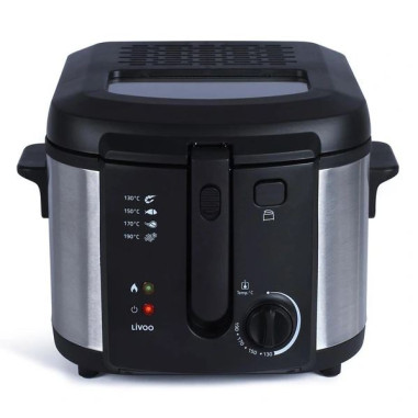 LIVOO friteuse 1800W 3L thermostat réglable 190°