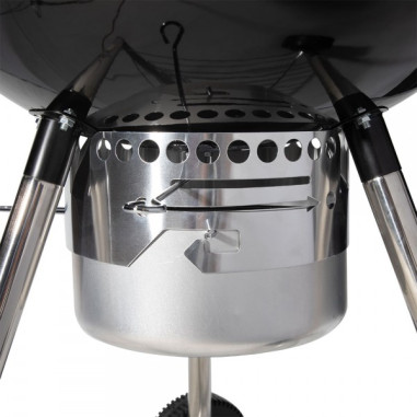 LIVOO Barbecue four a pizza 54 cm en acier émaillé