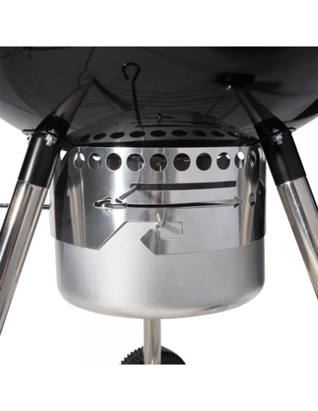 LIVOO Barbecue four a pizza 54 cm en acier émaillé