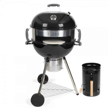 Pack LIVOO Barbecue Four à Pizza + cheminée d'allumage