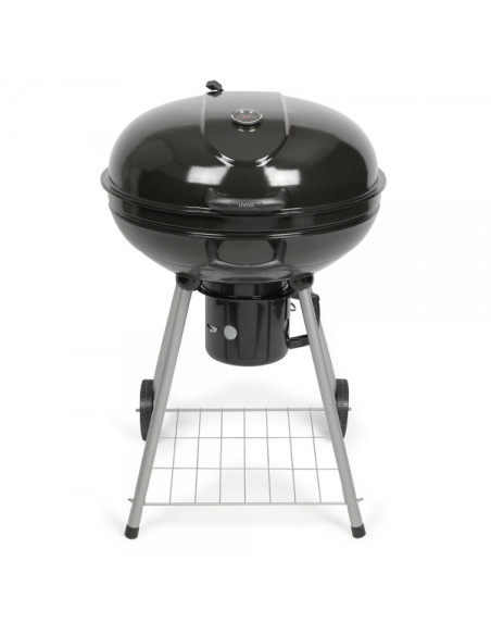 Pack LIVOO Barbecue Charbon 55cm + Cheminée d'allumage