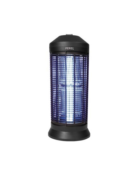 PACK 3X PEREL Destructeurs d'insectes Electrique Noir 40W Lampe Anti-Moustique 600m2