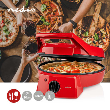 Appareil à Pizza et Grill  30 cm  Contrôle de la température réglable