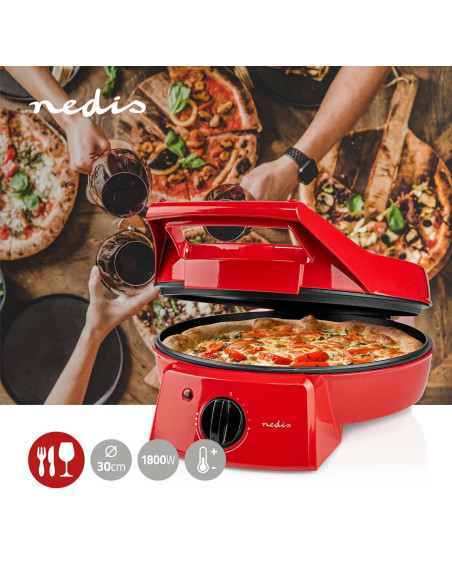 Appareil à Pizza et Grill  30 cm  Contrôle de la température réglable