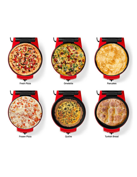 Appareil à Pizza et Grill  30 cm  Contrôle de la température réglable