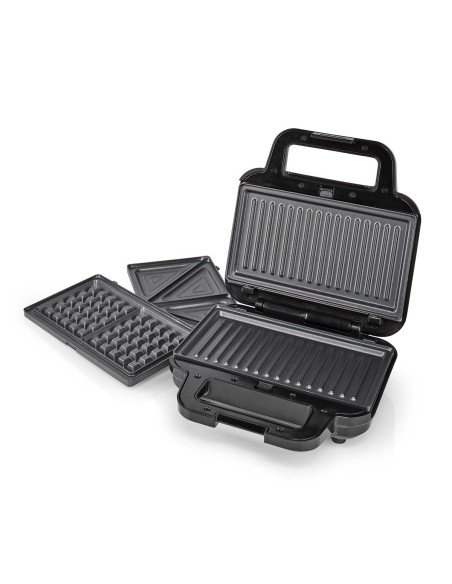 Multi gril  Gril / Sandwich / Waffle  700 W  22 x 12.5 cm  Contrôle au