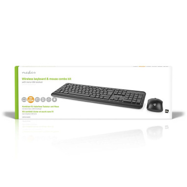 Kit clavier et souris  Sans Fil  Connexion souris et clavier: USB  800