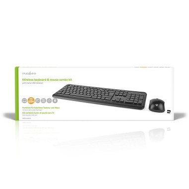 Kit clavier et souris  Sans Fil  Connexion souris et clavier: USB  800