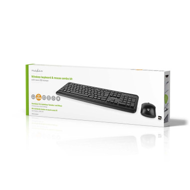 Kit clavier et souris  Sans Fil  Connexion souris et clavier: USB  800