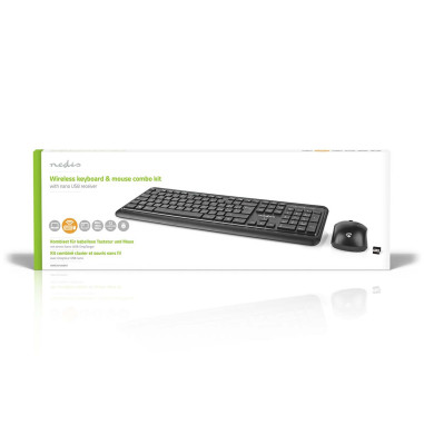 Kit clavier et souris  Sans Fil  Connexion souris et clavier: USB  800