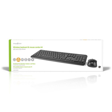 Kit clavier et souris  Sans Fil  Connexion souris et clavier: USB  800