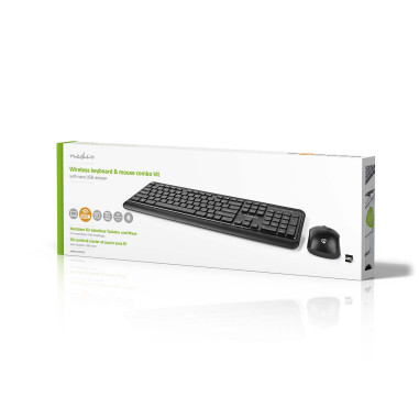 Kit clavier et souris  Sans Fil  Connexion souris et clavier: USB  800