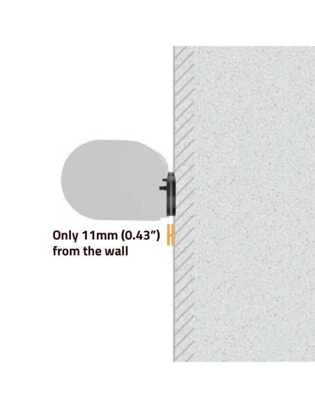 Support pour Barre de Son  Compatible avec: Sonos® Arc?  Mural  10 kg