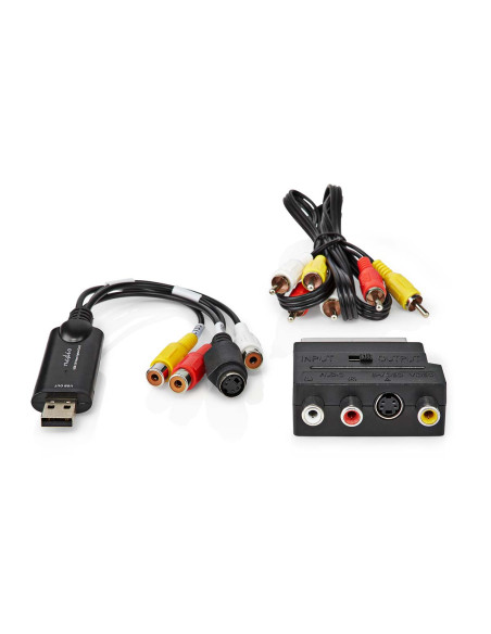 Numériseur Vidéo  USB 2.0  480p  Câble A / V / Péritel