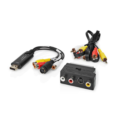 Numériseur Vidéo  USB 2.0  480p  Câble A / V / Péritel