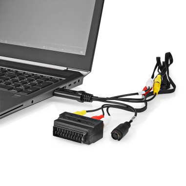 Numériseur Vidéo  USB 2.0  480p  Câble A / V / Péritel