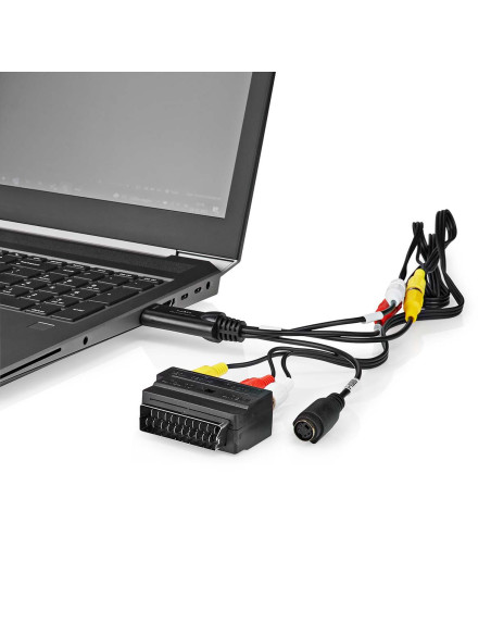Numériseur Vidéo  USB 2.0  480p  Câble A / V / Péritel