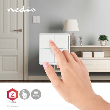 Commutateur mural SmartLife  Zigbee 3.0  Montage mural  Android? / IOS